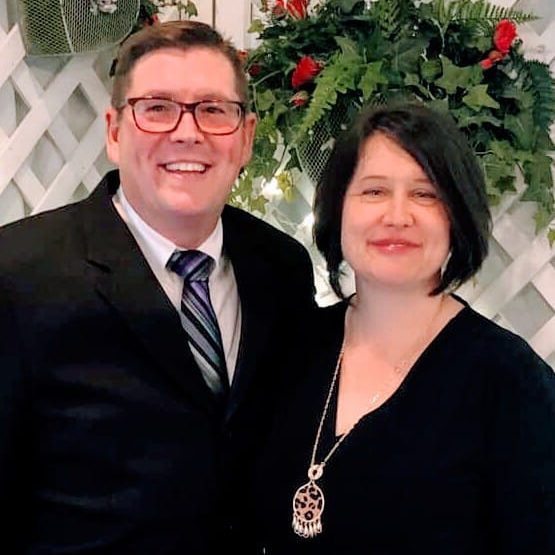 Greg and Penny Bishop Greg Pace, Pastor, and Pastor's wife Penny Pace